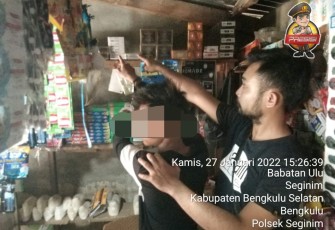 Bobol warung, Pemuda tunakarya berhasil diamankan warga 