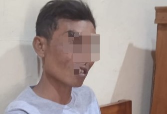 Pelaku pembalakan liar asal Dusun Belik, Desa Manding Kecamatan Pucanglaban, Tulungagung