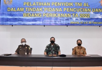 Pelatihan penyidik tindak pidana pencucian uang dalam bidang perikanan TA. 2022