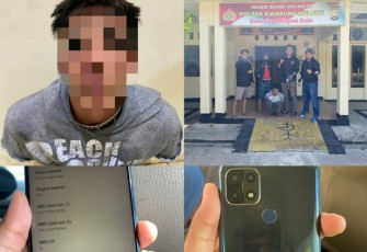 AL (19) berikut barang bukti.