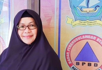 Kepala BPBD Bintan, Ramlah.
