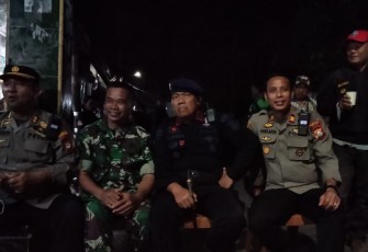 Apel bersama  TNI-Polri di wilayah Makassar