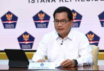 Prof Wiku Adisasmito saat memberikan keterangan pers di Jakarta 