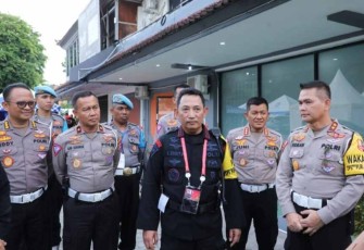 Kapolri Jenderal Listyo Sigit Prabowo saat pengamanan KTT G20 di Bali