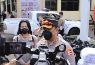 Kadiv Humas Polri Irjen Dedi Prasetyo saat memberikan keterangan pers di Jakarta 