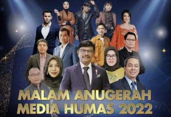 Malam anugerah media humas 2022 di Yogyakarta 