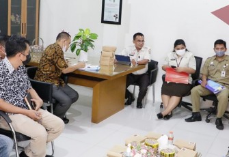 Pegawai BPKPD Kota Pematang Siantar, saat studi banding di BKAD Kabupaten Malang, Selasa (25/10/2022)