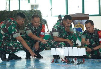 Latihan Posko Latgabut Linud TA 2022