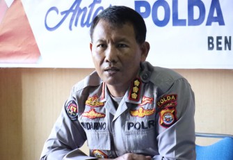 Kabid Humas Polda Bengkulu Kombespol. Sudarno, S. Sos, MH
