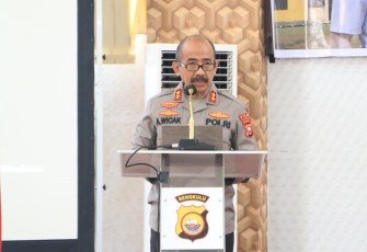 Kapolda Bengkulu Irjen Pol Drs. Agung Wicaksono, M.Si