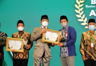 Laznas PPPA Daarul Qur'an Raih Baznas Award 2022 Sebagai Laznas dengan Pertumbuhan Penghimpunan Terbaik
