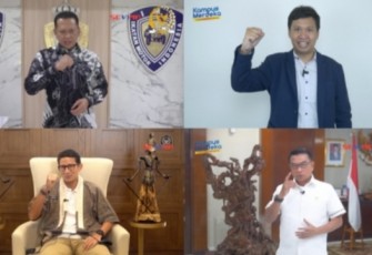 Peluncuran beasiswa secara Virtual