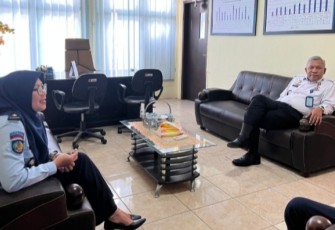Kakanwil saat Beri Arahan di Bapas Serang