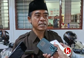 Ketua Pansus Pembahas LKPJ Walikota Blitar Tahun 2021 Bayu Setyo Kuncoro (foto : Faisal NR / Klikwarta.com)