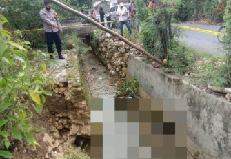 Kecelakaan tunggal mengakibatkan korban meninggal 