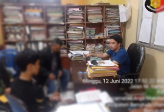 Anak Dibawah Umur saat Diamankan Polres BU