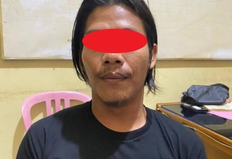 Pedagang Asal Sumsel saat Ditangkap Polsek Ratu Samban