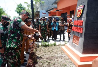 Acara peresmian Kampung Pancasila di Dusun Karangrejo RW 15, Desa Ngringo, Kecamatan Jaten, Kabupaten Karanganyar.