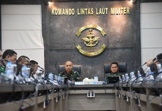 Inspektorat Jenderal Angkatan Laut saat melaksanakan audit kinerja di jajaran Kolinlamil tahun 2022