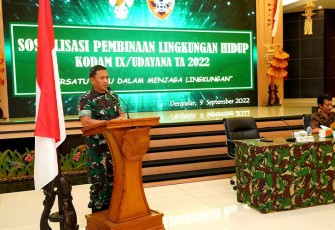 Asisten Teritorial Kasdam IX/Udayana Kolonel Inf Puji Hartono, S.I.P