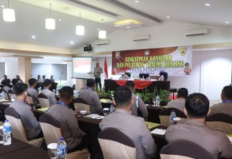 Biro SDM Polda Bengkulu saat Gelar Pelatihan Trauma Healing Bagi Personil Polda Bengkulu