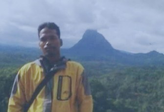 Manager Distrik Utara Bengkulu Yayasan Konservasi Sumatera Bayu Setiawan. foto: Ismail Yugo