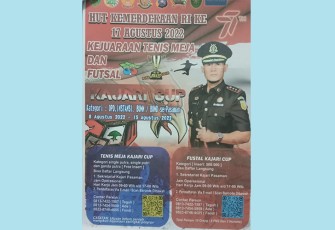 Kejari Pasaman Gelar Turnamen Tenis Meja dan Futsal