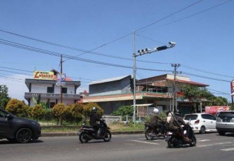 Tarfik light jalan adam malik Kota Bengkulu.