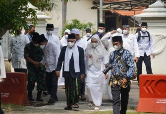 Kunjungan Wapres ke Ponpes An Nawawi Tanara Aman dan Lancar