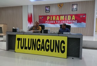 Polres Tulungagung saat Kembali Gelar Piramida