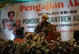 Rais 'Aam PBNU saat Hadiri Harlah ke-59 Tahun PP Al Huda Doglo Boyolali