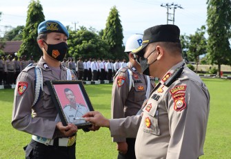 Kapolres Bengkulu Selatan saat PTDH Pama Lakukan Disersi