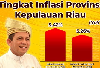 Inflasi Kepri di Bawah Inflasi Nasional