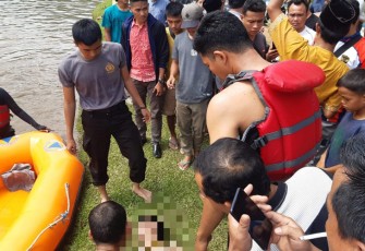 Korban pasca dievakuasi.