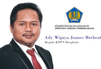 Kepala KPPN (Kantor Pelayanan Pebendaharaan Negara) Bengkulu Ady Wijaya Joanes Brebeuf.