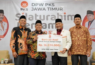 PKS Jatim Galang Dana Bersama Presiden PKS