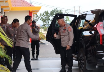 Polres Bintan saat Terima Kunjungan Supervisi dan Asistensi oleh Korps Sabhara Baharkam Polri