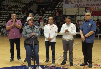 Puan Maharani saat Tutup Turnamen Bola Basket Antar Perguruan Tinggi se-Indonesia Puan Maharani Cup 2022
