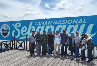 Dandim Perkenalkan Destinasi Wisata Air Hitam Taman Nasional Sebangau 