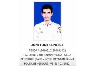 Foto Almarhum Penda Joni T Saputra semasa hidup