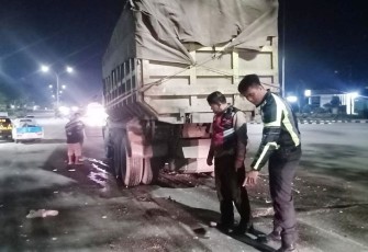 Pasca kejadian, Polisi olah TKP