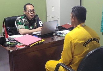Pemeriksaan dan penyidikan terhadap oknum prajurit TNI AD