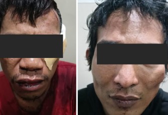 2 Pria saat Ditangkap Polisi