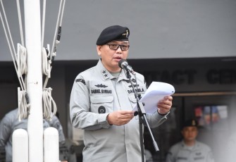 Bakamla RI Laksanakan Upacara Peringati Hari Lahir Pancasila 