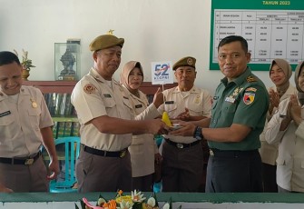  Kodim 0801/Pacitan Gelar Tasyakuran dan Potong Tumpeng