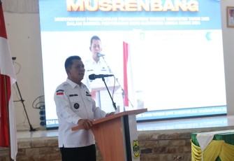 Penuntasan Kemiskinan Ekstrim dan Stunting Jadi Fokus Arahan Gubernur Ansar di Musrenbang Lingga 