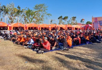 SRPB Jatim Buka Coaching Clinic di Jambore Relawan di Magetan
