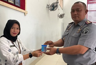 Lapas Binjai Kanwil Kumham Sumut Tes Urine Seluruh Petugas