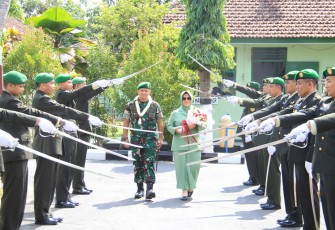 Selamat Datang Letkol Czi Yudo Aji Susanto di Kodim 0806/Trenggalek