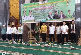 Danramil Pahandut Hadiri Pembukaan Pelatihan dan Pengkaderan Manajemen Masjid Se-Kota Palangka Raya Tahun 2023